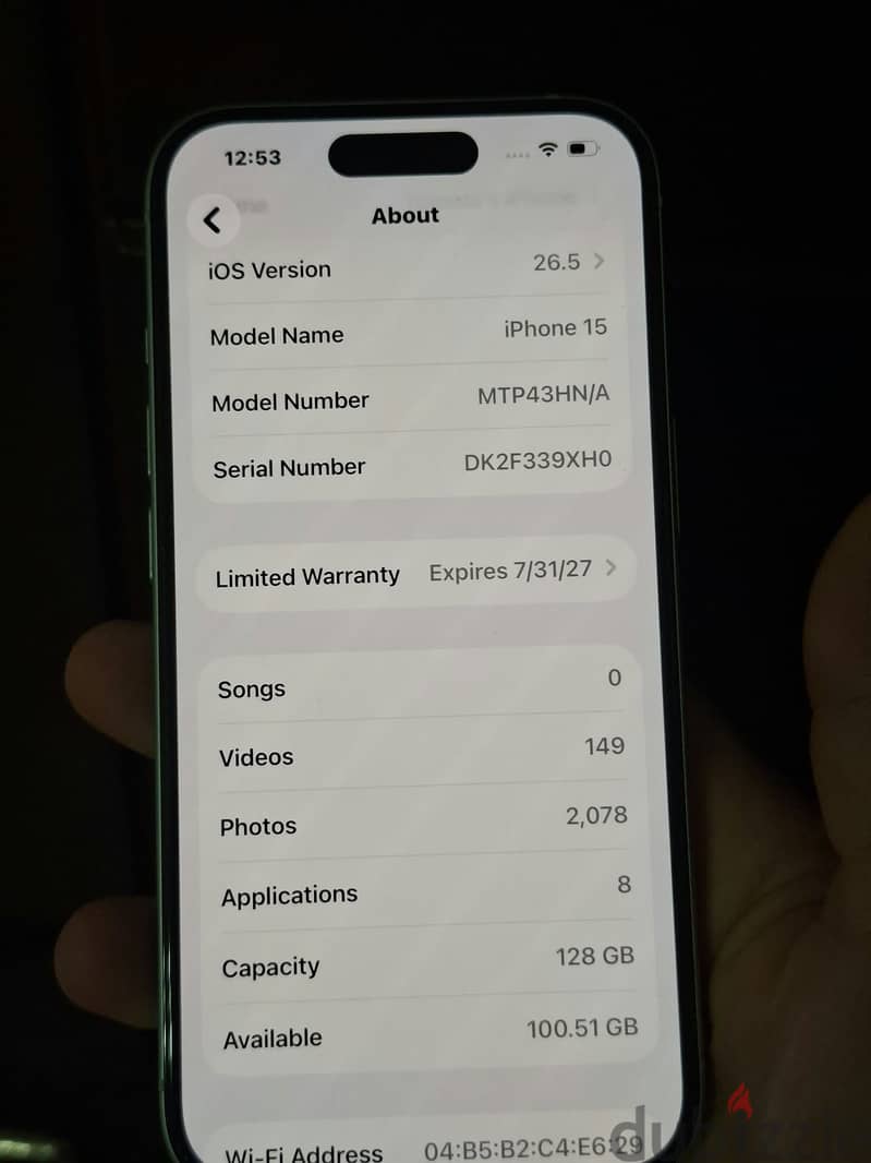 Apple - iPhone 15 8
