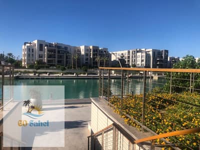 Steal deal! 2-bedroom chalet for sale in Marina 2, North Coast, Sidi Abdel Rahman. Steps to the beach and directly on the lagoon – prime location.