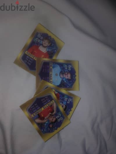اكثر من 100 كرت لاعبين متوسطة