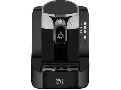 One Life TC75S Turkish Coffee Maker, 750W, 1-Litre Tank, Dual Cup Brew
