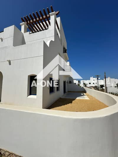 Corner townhouse for sale directly on the pool at a price lower than the market in Greek Marassi North Coast Sidi Abdel Rahman