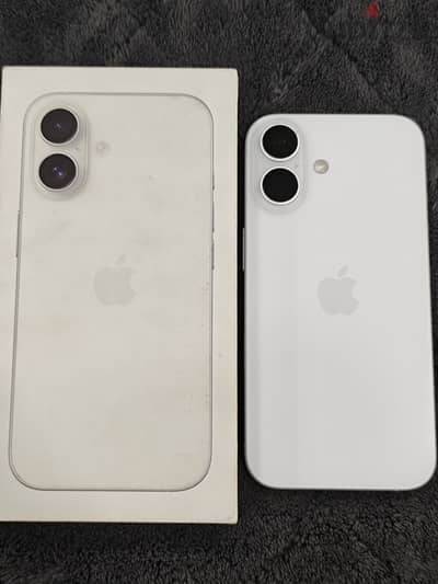 Apple - iPhone 16 - ضمان - استعمال يومين