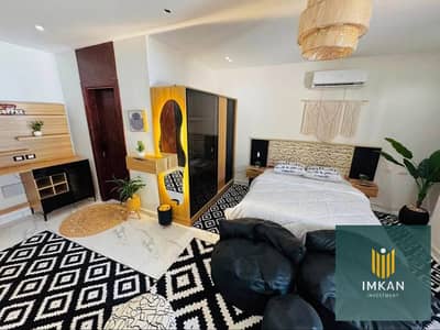 Chalet for sale in Sky City: 300,000 down payment, immediate delivery, fully finished and furnished (including A/C), with a 10-year installment plan.