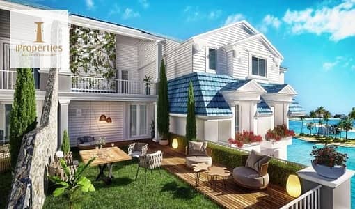 I Villa Roof 240m View Lagoon Direct with Down payment Resale in Mountain View ICity New CAIRO