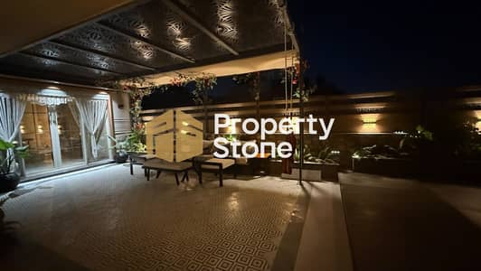  روف مفروش للإيجار | Furnished Rooftop for Rent – دجلة المعادي | Maadi Degla   شارع 200 – موقع مميز جدًا | Prime Location