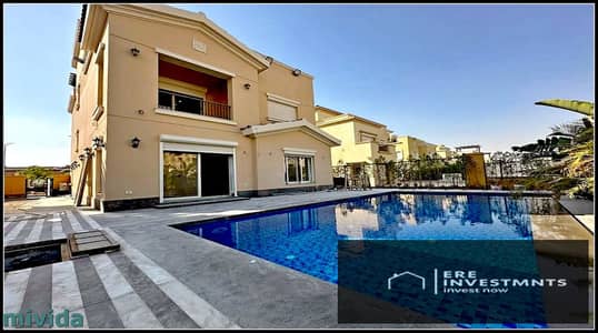 Villa for sale in Mivida, Emaar, Barcelona 29 - with ultra-modern finishing, immediate delivery at a bargain price for quick sale, open view of landscaping