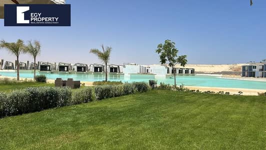 فيلا للبيع بالفرش في فوكا باي الساحل الشمالي استلام فوري بفيو مميز جدا
