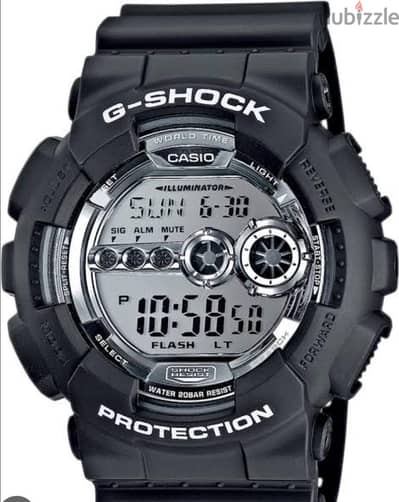 g shock gd-100bw