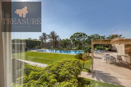 furnished Apartment with garden and Private pool for rent in Katameya Dunes - new cairo