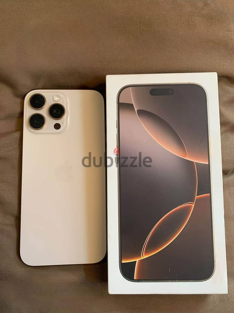iPhone 16 Pro Max – Desert Titanium 2
