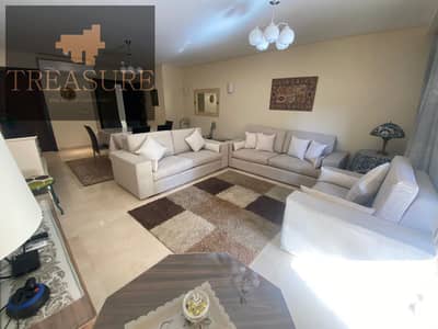 furnished Apartment with garden for rent in 90 Avenue - new cairo