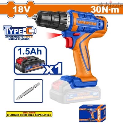 شنيور Wadfow 18V