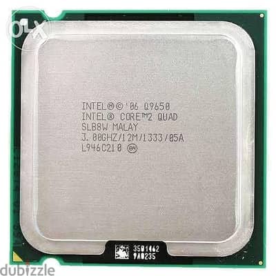 (مطلوب) معالج core 2 quad Q9650 او q9550