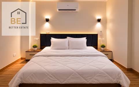 Fully Furnished Apartment for Rent | Stone Residence – New Cairo  Ground floor apartment with a private garden consisting of: