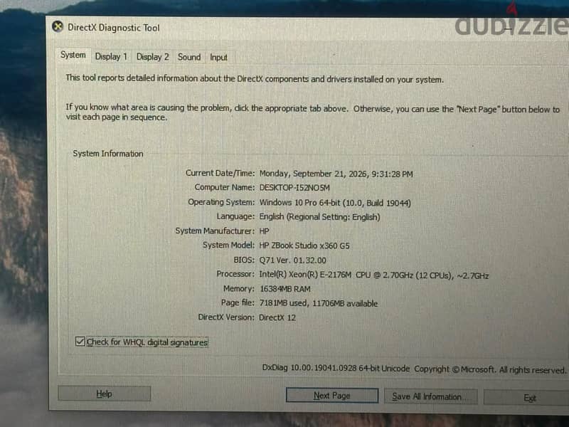 zbook x360 G5 touch 3