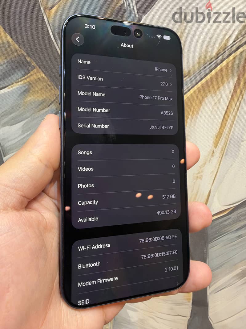 Iphone 17 pro max 1