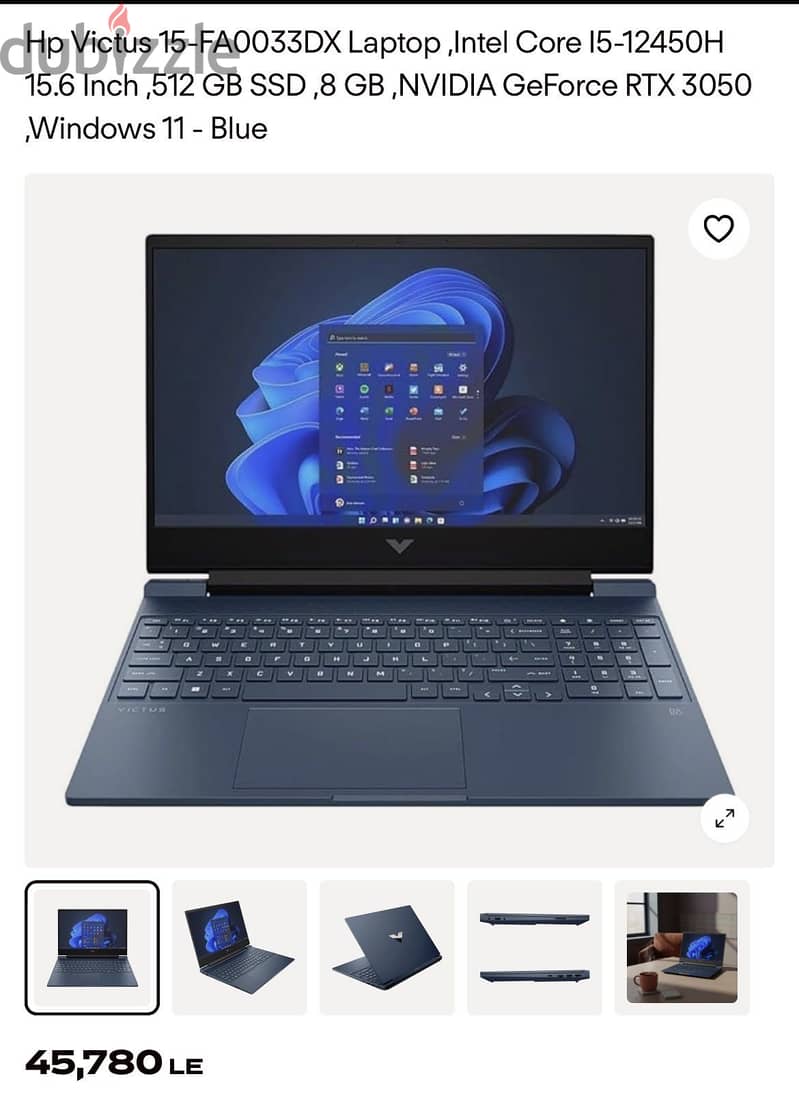 HP Victus gaming laptop 7