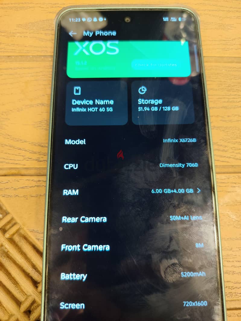 Infinix Hot 60 5G 2