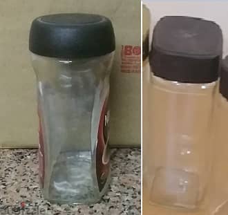 10 برطمان زجاج نسكافيه 200 جم