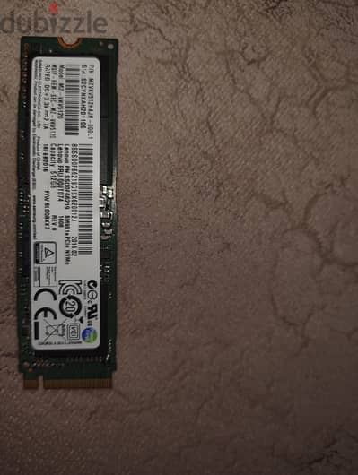 SSD 512 Samsung M. 2 NVMe