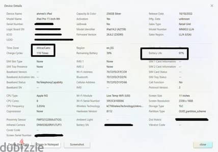 ipad pro 11 inch (4 th Generation) wifi