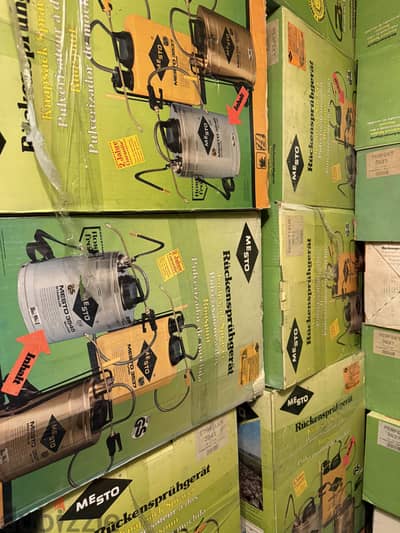 رشاش ظهر ألماني الصنع ضمان سنتين ماركة MESTO Backpack Sprayer