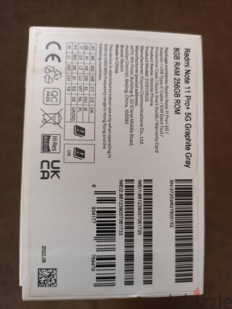 Xiaomi Redmi Note 11 Pro+ 5G 1