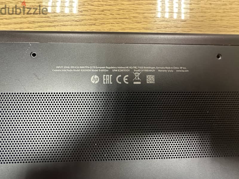 HP Spectre X360 15-bl100 nx 4
