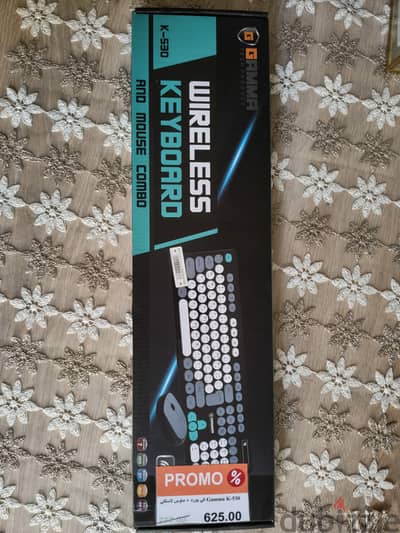 Gamma wireless keyboard k-530 + wireless mouse