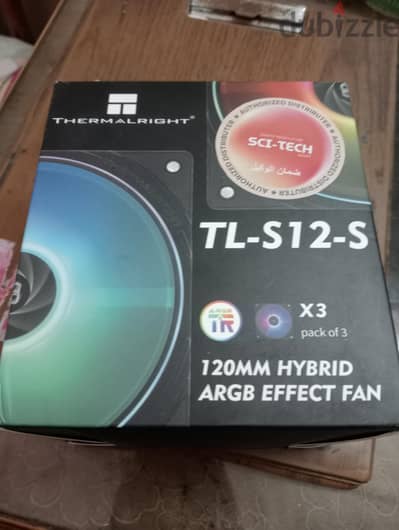 مراوح Thermalright TL-S12-S ARGB – 3 ب650 جنية