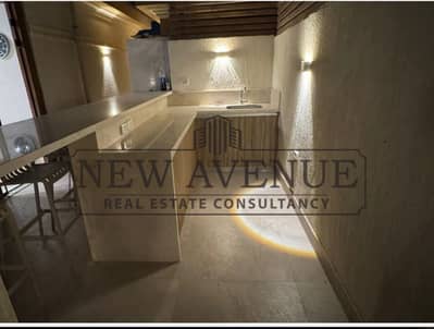 Apartment with roof fully finished with installments ready to move with kitchen high end in stone residence prime location in new cairo