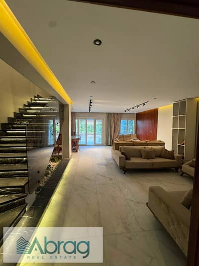 For Sale – Garden Villa 228 sqm + 85 sqm Garden Fully Finished – Immediate Delivery Mountain View October Park – 6th of October