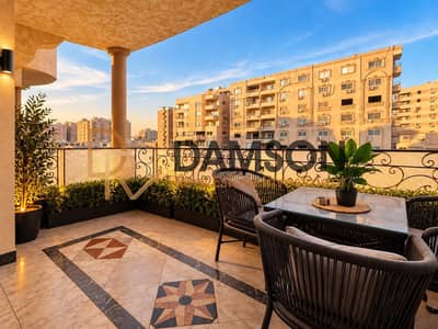 220 sqm hotel apartment for sale in Area 9, Nasr City, immediate delivery, ultra super lux, fully furnished and equipped.