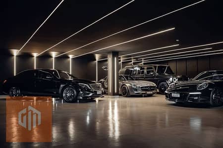 Prime Space 500 SQM Fully Finished Car Showroom Ground Floor for Rent South 90th Street Fifth Settlement New Cairo