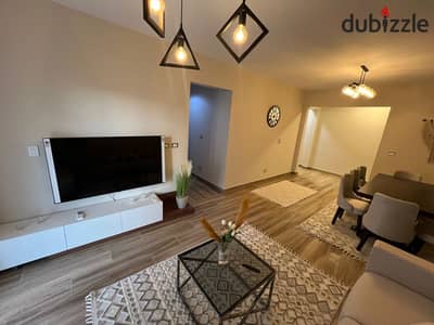 Furnished apartment for rent in Compound Eastown, Fifth Settlement, New Cairo