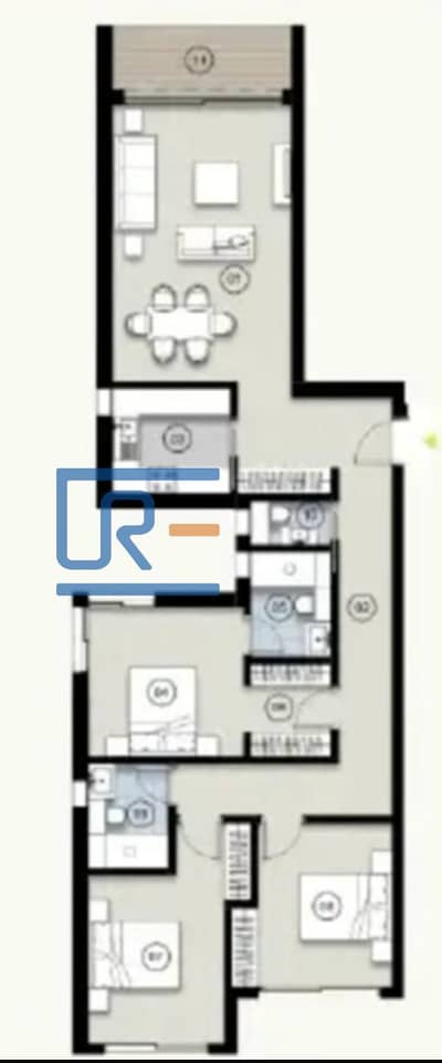 3Bedroom Apartment for Sale in ZED East