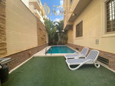 Full floor apartment for sale (ground with garden) ultra super lux in the fifth villa neighborhood