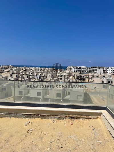 Unique Corner Townhouse in June | 21m Elevation | Sea View bahary view in june by sodic north coast