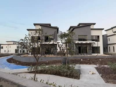 Townhouse for Sale in a Prime Location in Creek Town New Cairo Suez Road IL Cazar Developments Fully Finished Ready to move