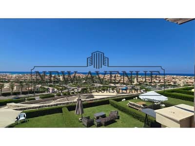 شاليه للبيع بموقع متميز في لافيستا الساحل الشمالي La Vista North Coast  كامل التشطيب بالتكييفات ومفروش بالكامل استلام فوري