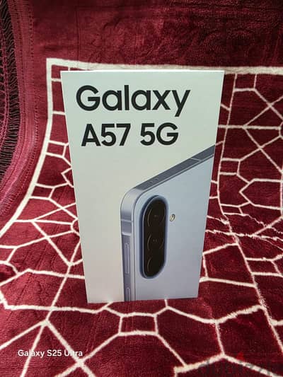موبايل سامسونج جالاكسي A57 5G جديد - 12 جيجا رام / 256 جيجا