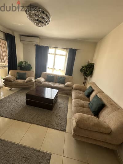Beige sofa