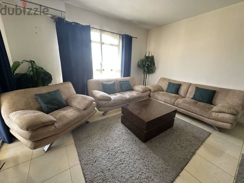 Beige sofa 1