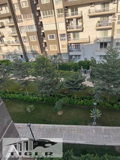 Available for rent furnished in my city B12    A distinguished apartment with an area of 140 square meters, with a practical and suitable division for families, in a quiet and distinguished location with a garden view and a street.