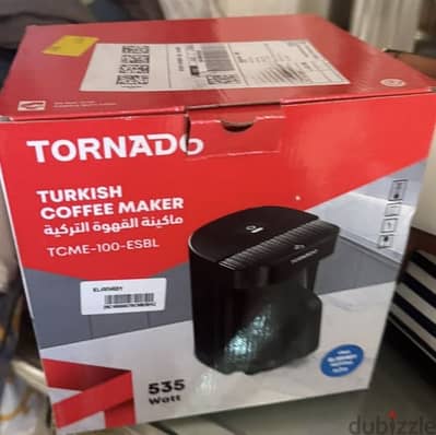 TORNADO TURKISH COFFEE MAKER ماكينة القهوة التركية