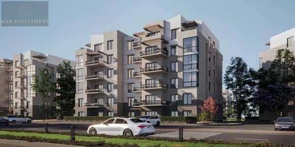 شقة للبيع فى وان هايد بارك One Hyde Park التجمع القاهرة الجديدة | 70م² | تقسيط على 10 سنين فيو لاندسكيب