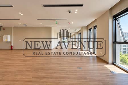 Ready to move fully finished with ACs  380 meter office in Mivida  New Cairo