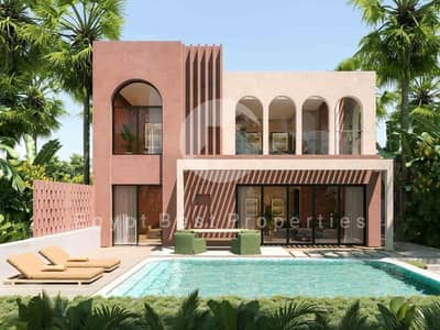 توين هاوس فاخربموقع متميز بإطلالة كاملة على البحر في أوغامي من سوديك، تشطيب كامل مع تكييفات، 5% دفعة أولى.