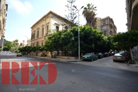 Luxury Villa for Sale 20m from Fouad Street, 1460 sqm Land, 1000 sqm Built, Basement + 2 Floors, 41 Rooms + 9 Rooftop Rooms, Former Panaky Villa, Alex