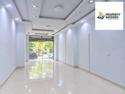 Shop for rent, 50 sq m, in Aswan Square – Mohandessin